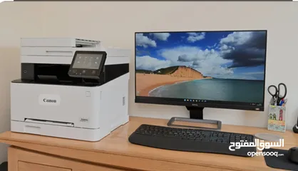  8 طابعة كانون آي سينسس  4 في 1 لاسكلي وفيدر Canon I-SENSYS-MF655 CDW  All- IN - ONE PRINTER