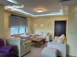  1 شقه مفروشه للايجار في الارسال قرب وزارة المالية