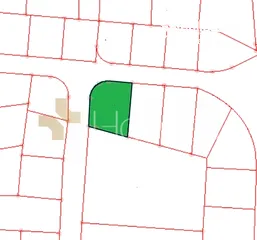  1 ارض سكنية للبيع تقع على شارعين في خلدا قرب مدارس ساندز بمساحة 1120م