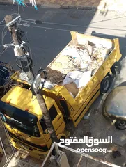 8 قلاب 5 متر لنقل مواد البناء والطمم خدمة 24 ساعه