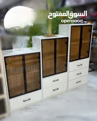  6 خزانة العرض الفاخرة – ترتيب + فخامة + أناقة بقطعة وحدة