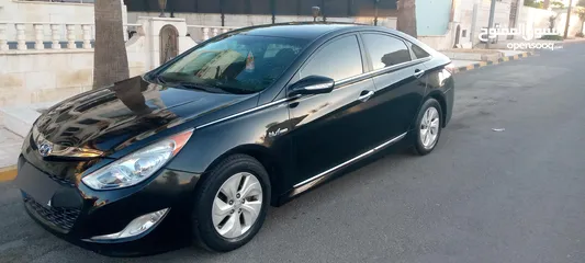  1 سوناتا  فحص كامل وارد امريكي 2400 cc  2015 اسود