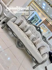 7 عروووووض طقم كنب مصري دمياطي 9مقاعد خشب زان تفصيل