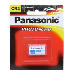  4 بطاريات ليثيوم CR2 3V  بناسونك  Panasonic Photo Lithium CR-2 3v battery