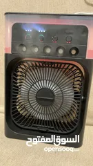  6 مروحة تبريد صغيرة محمولة مع رذاذ ماء بارد