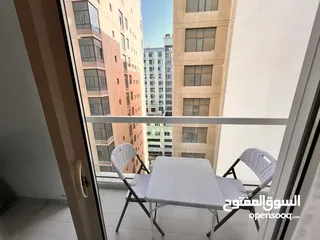  6 للايجار في الجفير استوديو راقي مفروش مع بلكونه  For rent in Juffair beautiful studio with balcony