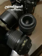  3 Nikon D7100 + 3 عدسات أصلية