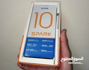  1 جهاز تكنو سبارك 10c مفتوح سبوع