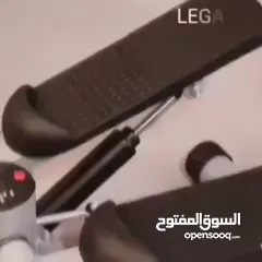  2 جهاز ستيبر لتمارين اللياقه البدنيه مزود باحبال مقاومه