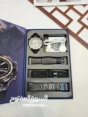  2 استمتع بالأناقة والتكنولوجيا مع ساعة HW5 Ultimate! لا تكتفي بساعة عادية، اقتني ساعة ذكية انيقه.