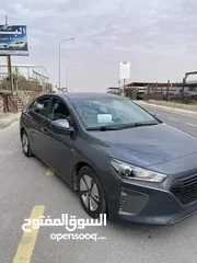  7 سيارة هونداي أيونك هايبرد بنزين وكهرباء  فحص كامل اقتصادية جداً موديل 2019 للبيع