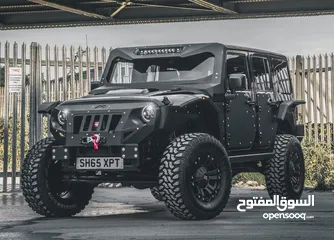  1 اكسات أمامية معدلة جيب رانجلر ريبيكون او جيب ستورم