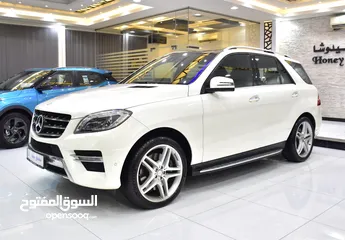  2 Mercedes Benz ML500 4Matic ( 2013 Model ) in White Color GCC Specs