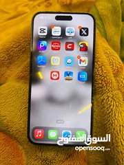  1 ايفون 14 برو ماكس فقط ضهر مكسور بطاريه 99