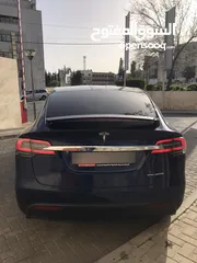  4 تسلا مودل X 2020 لون ازرق فحص كامل