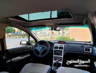  15 بيجو 307 موديل 2007 فل مع فتحة وفحص كامل للبيع