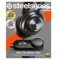  1 SteelSeries Arctis Nova Pro+GameDac &Arctis Pro