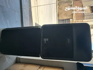  2 سماعات حفلات واعراس مستعمل