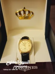  5 ساعه لونجين اوتوماتيك رجاليه سويسريه إصدار خاص للملك الحسين بن طلال طيب الله