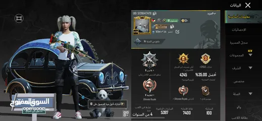  24 حساب ببجي من النخبة