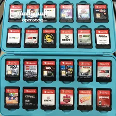  4 أشرطة ألعاب ننتندو سويتش - Nintendo Switch Games