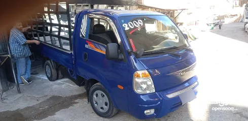 2 كيا بنجو كبينة وربع 2009