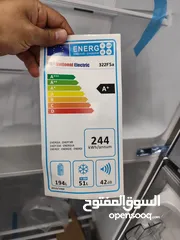  4 عرض نااار على ثلاجه ناشونال الكتريك 245 لتر سلفر نوفرست تبريد هواء مراوح