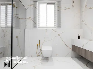  16 شقة مميزة بإطلالة مميزة مشطبة لغاية القصارة مع تصميم ديكور داخلي