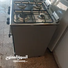  4 غاز اربع عيون شغال بحاله الوكاله مع.الفرن