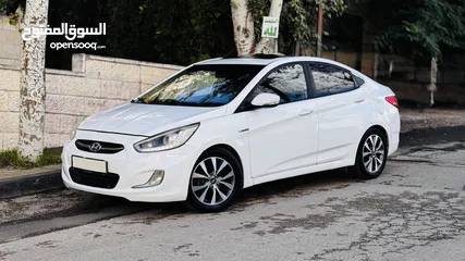  3 هيونداي اكسنت 2016 اصل كوري 1400 فل مع فتحة