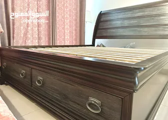  2 High quality solid wood bed for sale