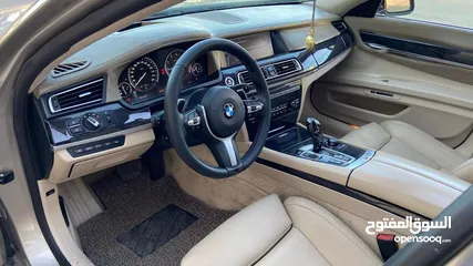  1 BMW 740LI  للبيع سياره فاخره ومميزه (الصور تتكلم)