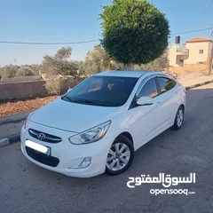  5 هونداي اكسنت 2016 بنزين أوتوماتيك بصمة دهان شركة