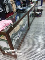  7 مالكنات مع هوكات مع رفوف العرض مع بتارين