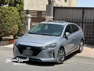  11 هيونداي ايونك موديل 2018 فحص ثلاث جيد 1 ضربه على الراس فل كامل