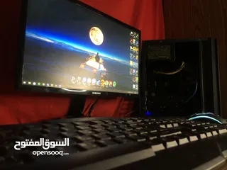  1 Pc كامل ويه الشاشة والماوس والكيبورد