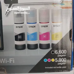  3 طابعة ابسون جديدة موديل L3550