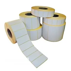 2 Barcode, thermal paper, price tag roll for your business office restaurant shop