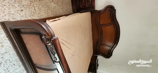  7 غرفة نوم خشب زان بالكامل