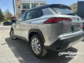  4 استاجر الان تويوتا كورولا كروس موديل 2023 فل كامل اضافات هايبرد باقل الاسعار فقط من الجنوب