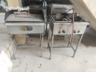  4 عدة مطعم شعبي للبيع بسعر مغري