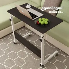  3 وفرنالك مكتب طلابي عملي ومتنقل بترتيب عصري سطح واسع بيساع لابتوب + كتب + أدوات مدرسية .
