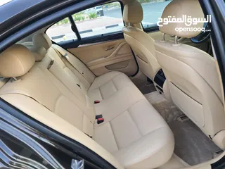  15 BMW 5 Series 2015, GCC Specs, Top Option, Single Owner, Accident free