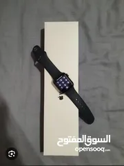  1 apple watch 7 44m مستعمله بحالة الوكاااله
