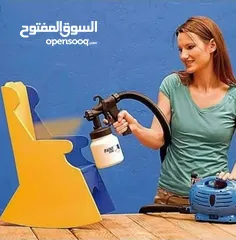  10 جهاز الرش مع مضخه الهواء المتكامله  للدهانات المائيه و البتروليه طلاء و دهان جميع الأسطح