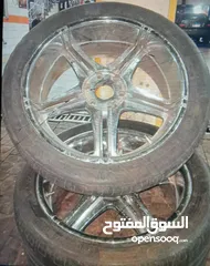 2 جنط 22 سبور ثلاث فرد باقل من ربع الثمن