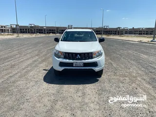  9 ديـــزل وانيت ميتسوبيشي   MITSUBISHI L200   (ديــــــزل)  مديل//2017  4*4 دبـــــــل  قير عادي