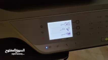  3 طابعة ملونة مع سكانر ويرلس وحبر معبى