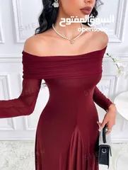  3 فستان سهره بسيط  evening dress