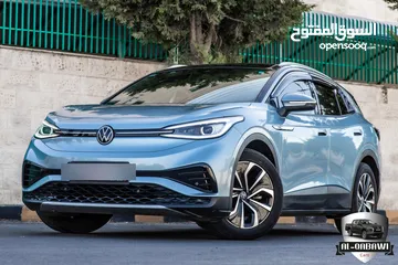  1 Volkswagen ID.4 X Pure 2021   السيارة بحالة ممتازة جدا و قطعت مسافة 56,000 كيلو متر